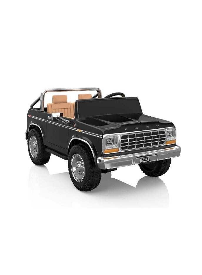 Ford 24V Classic Ford Bronco: Light black Retro Legend, Ready for Dual Adventures-light black - Image 4